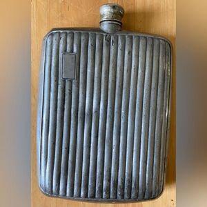 Vintage E & J.B Metal Hip Flask